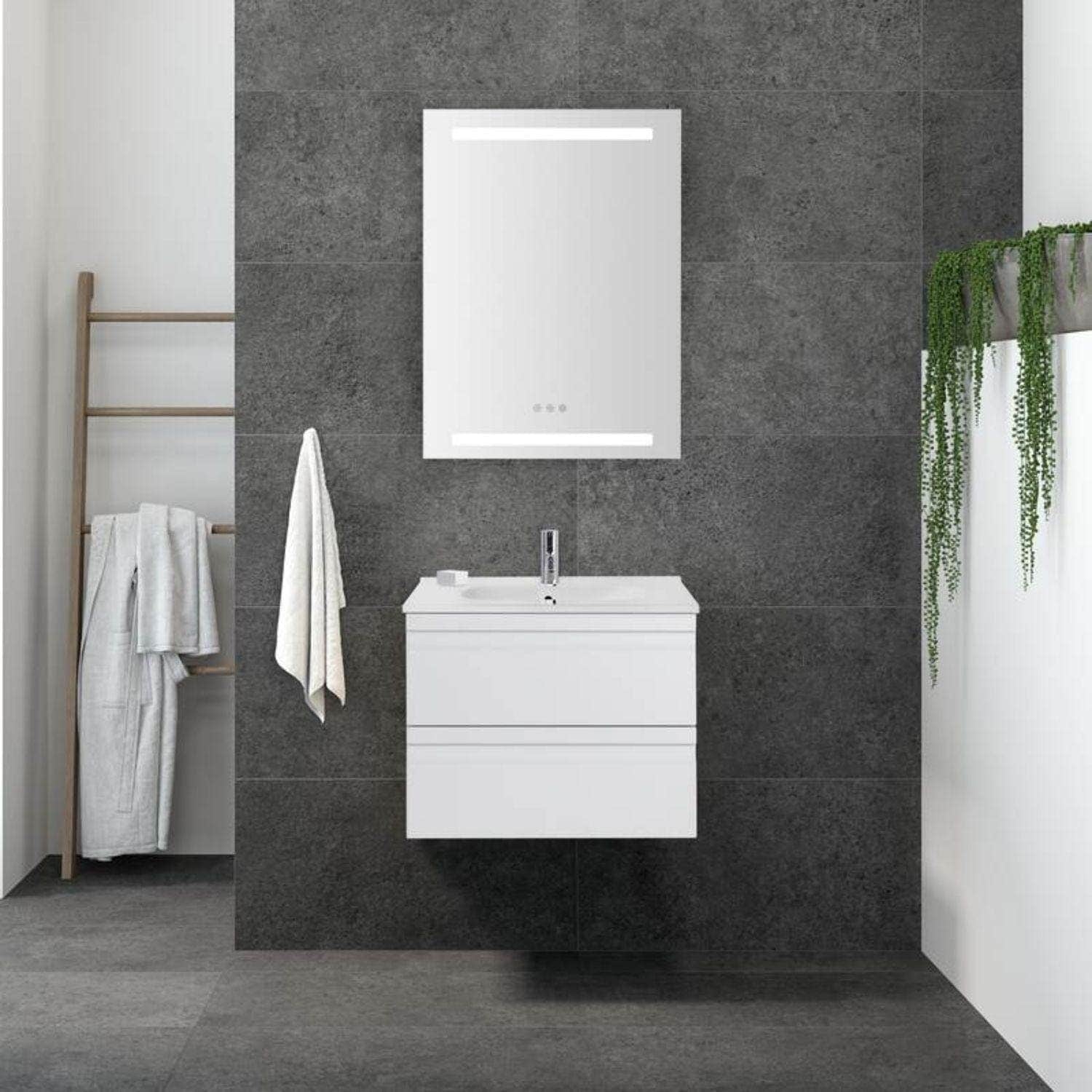 Dansani Inzo Servantskap med 2sk B60xH48xD44cm, Integrert Dansani Servantskap