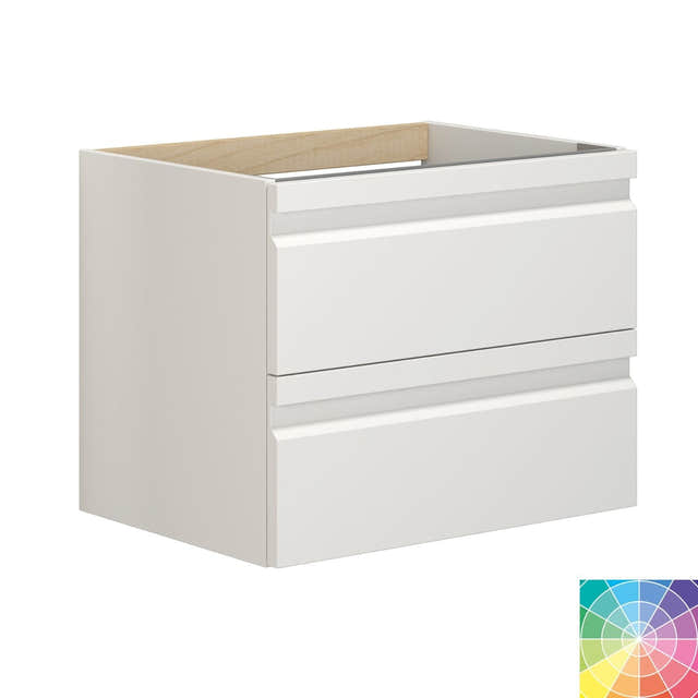 Dansani Inzo Servantskap med 2sk B60xH48xD44cm, Integrert NCS Farge Dansani Servantskap DA-M08-2099