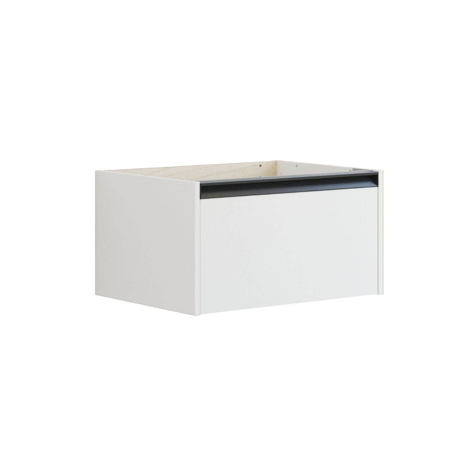 Dansani Inzo Servantskap med Integrert Grep 1 skuff B60-120xH32xD44cm Hvit matt / 60cm Dansani Servantskap DA-T01-7010