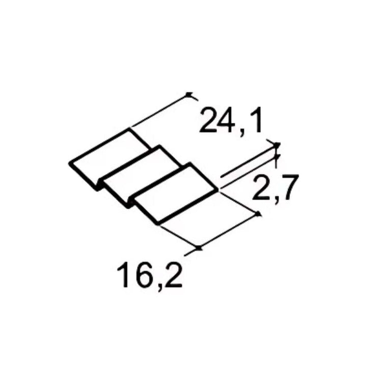 Dansani Inzo Skuffedisplay B16cm