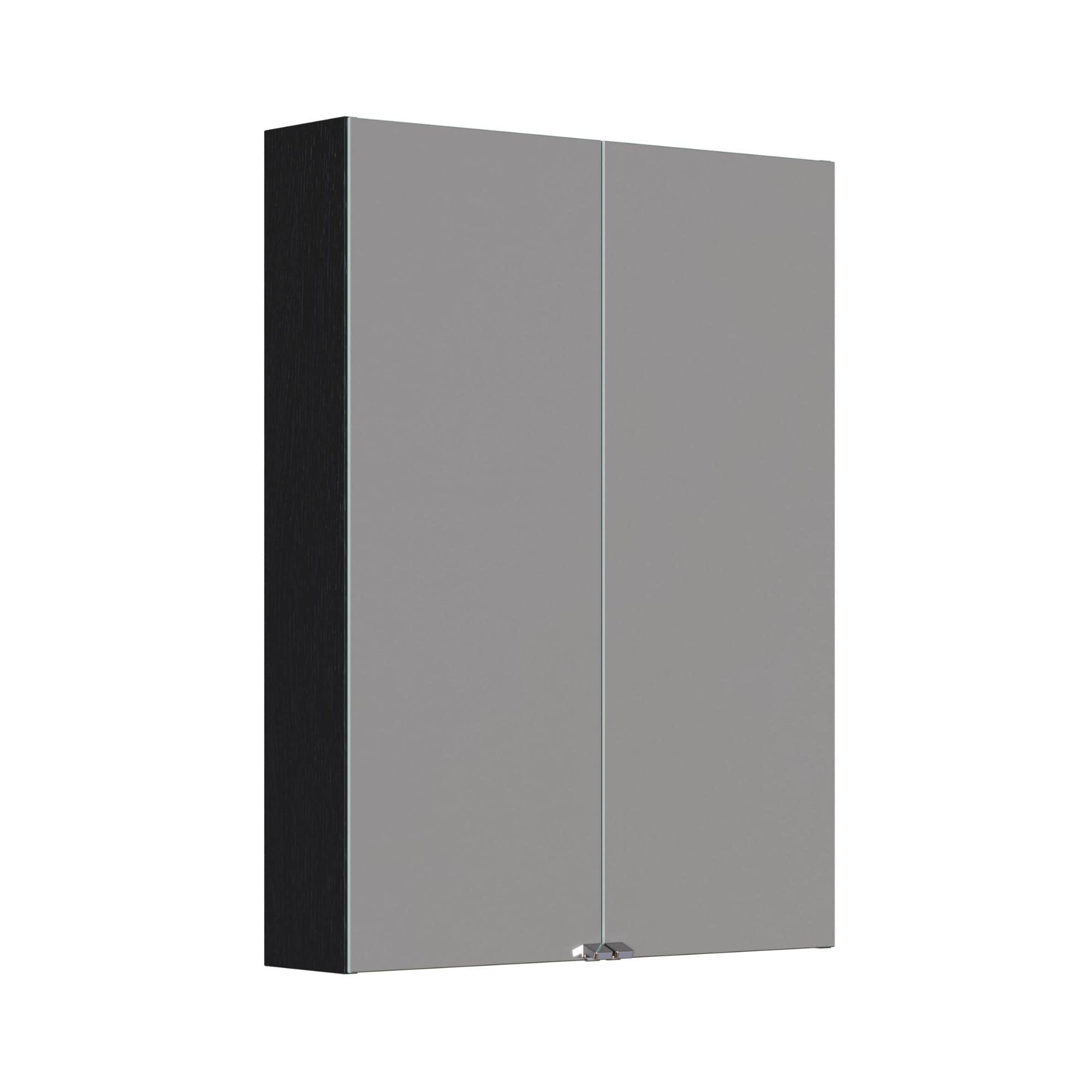 Dansani Inzo Style Speilskap 2 dører Eik noir / 60cm Dansani Speilskap DA-S886-144