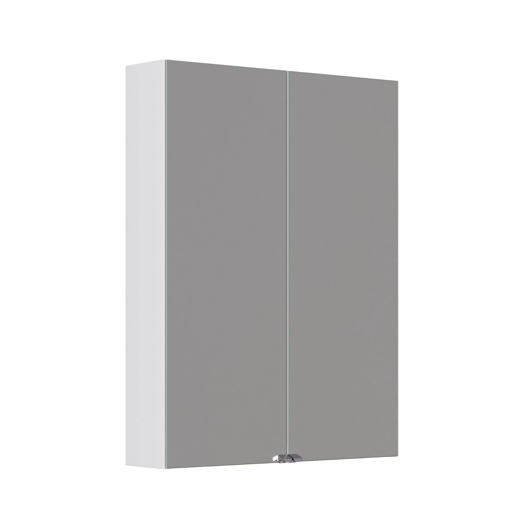 Dansani Inzo Style Speilskap 2 dører Hvit matt / 60cm Dansani Speilskap DA-S886-110
