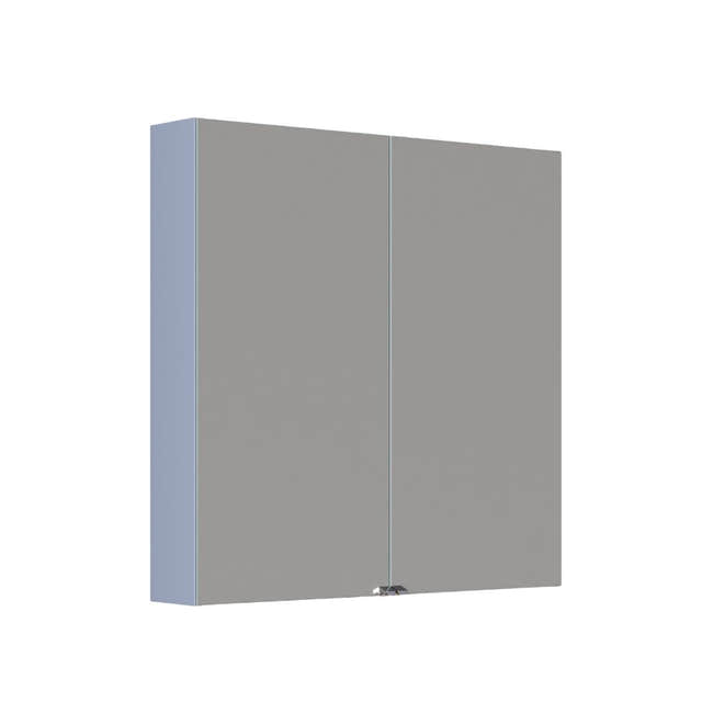Dansani Inzo Style Speilskap 2 dører Lyseblå matt / 80cm Dansani Speilskap DA-S888-116