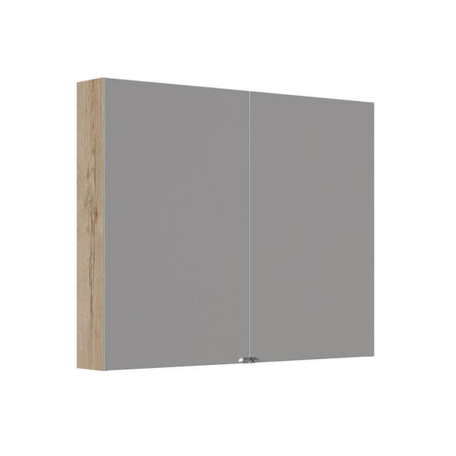 Dansani Inzo Style Speilskap 2 dører Natur eik / 100cm Dansani Speilskap DA-S880-149