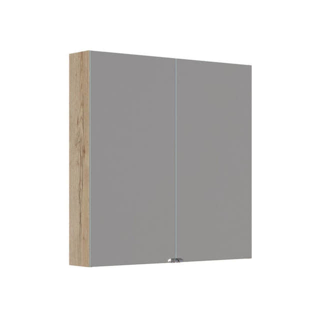 Dansani Inzo Style Speilskap 2 dører Natur eik / 80cm Dansani Speilskap DA-S888-149