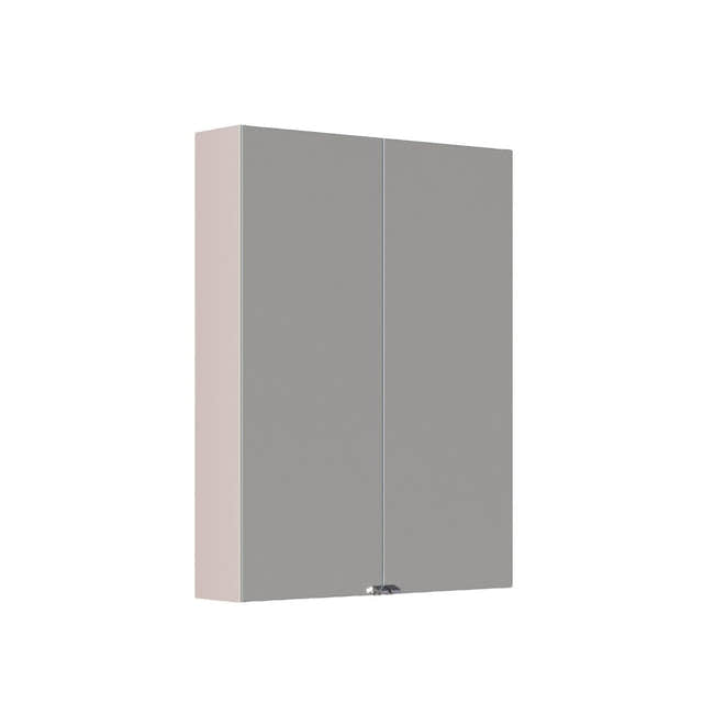Dansani Inzo Style Speilskap 2 dører Sand matt / 60cm Dansani Speilskap DA-S886-134