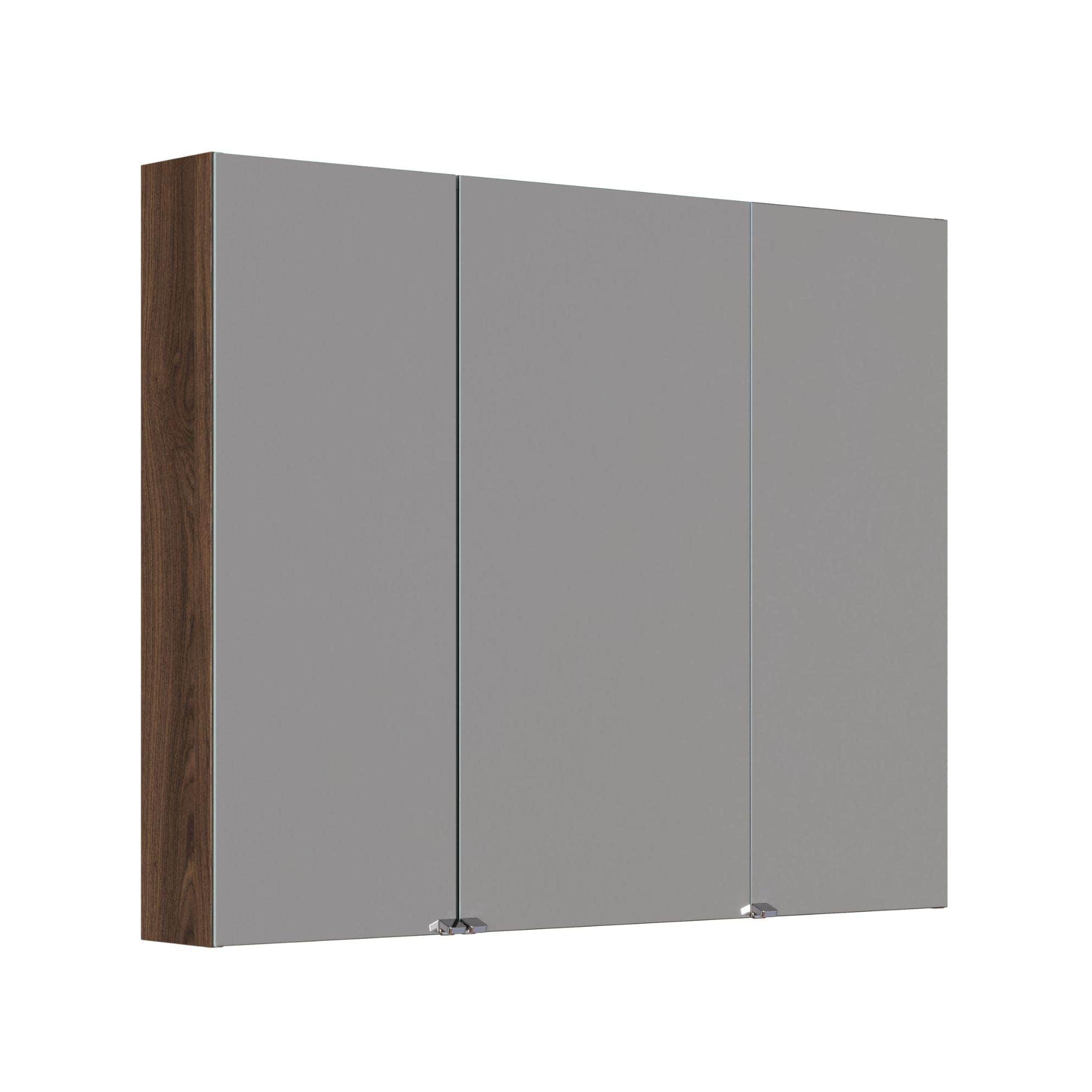 Dansani Inzo Style Speilskap 3 dører Brun eik / 100cm Dansani Speilskap DA-S881-152