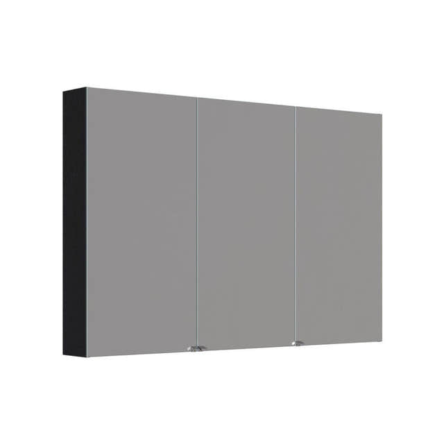 Dansani Inzo Style Speilskap 3 dører Eik noir / 120cm Dansani Speilskap DA-S883-144