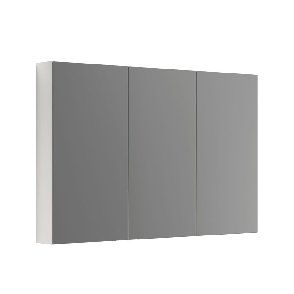 Dansani Inzo Style Speilskap 3 dører Hvit høyglans / 120cm Dansani Speilskap DA-S583-112