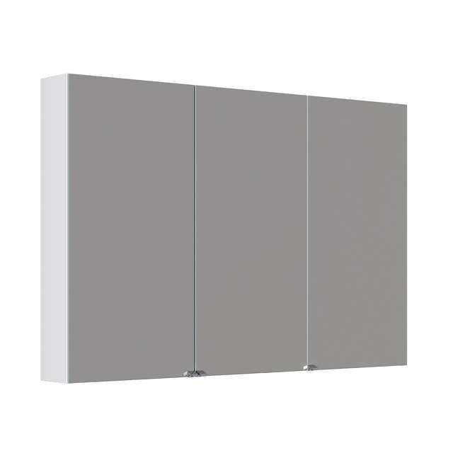 Dansani Inzo Style Speilskap 3 dører Hvit matt / 120cm Dansani Speilskap DA-S883-110