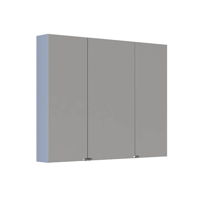 Dansani Inzo Style Speilskap 3 dører Lyseblå matt / 100cm Dansani Speilskap DA-S881-116