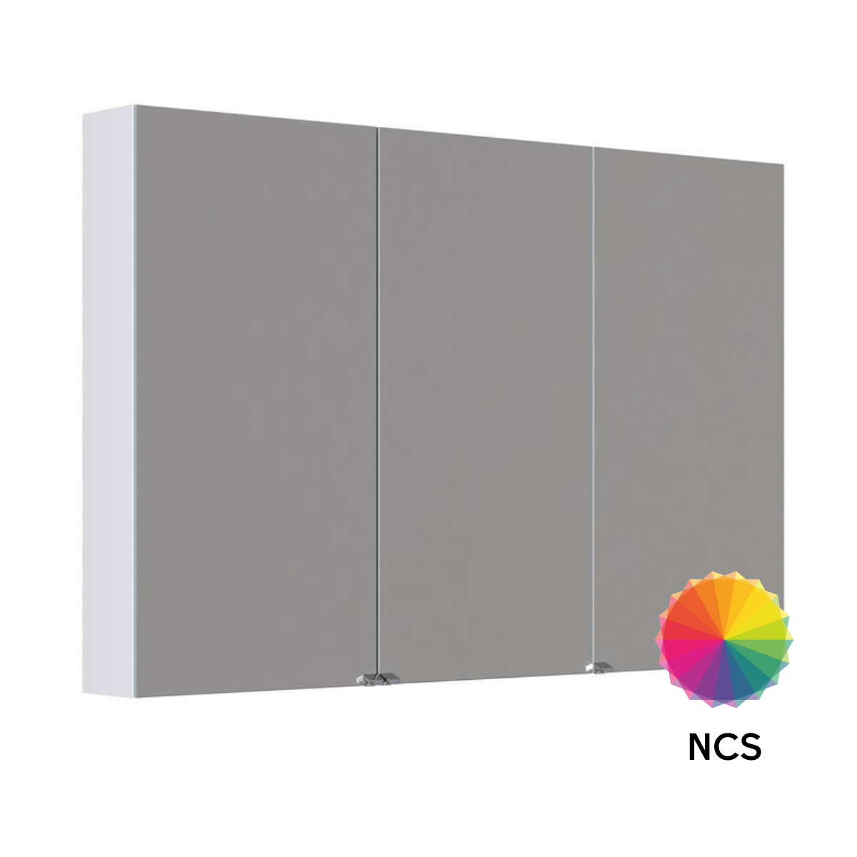 Dansani Inzo Style Speilskap 3 dører NCS farge / 120cm Dansani Speilskap DA-S883-199