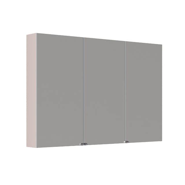 Dansani Inzo Style Speilskap 3 dører Sand matt / 120cm Dansani Speilskap DA-S883-134