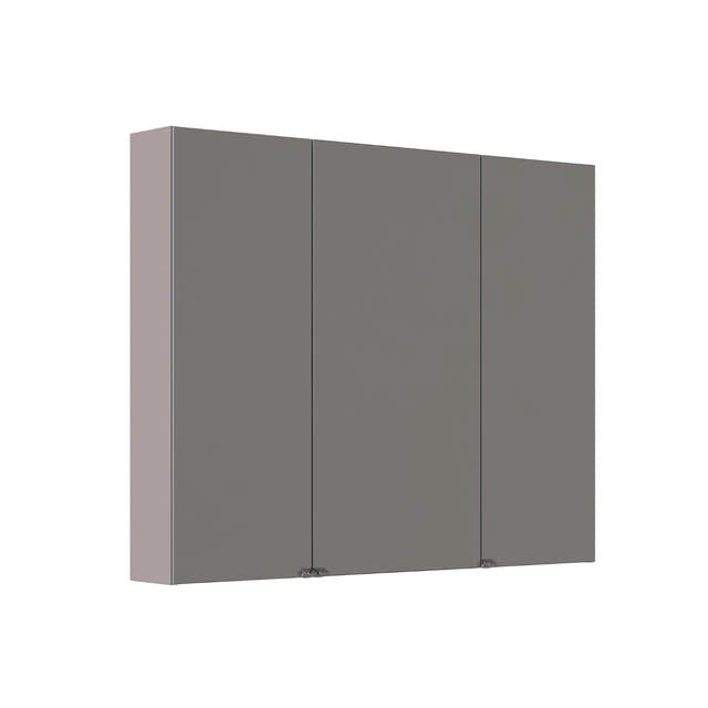 Dansani Inzo Style Speilskap 3 dører Softstone / 100cm Dansani Speilskap DA-S881-135