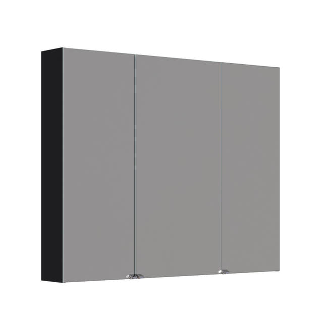 Dansani Inzo Style Speilskap 3 dører Svart eik / 100cm Dansani Speilskap DA-S881-150