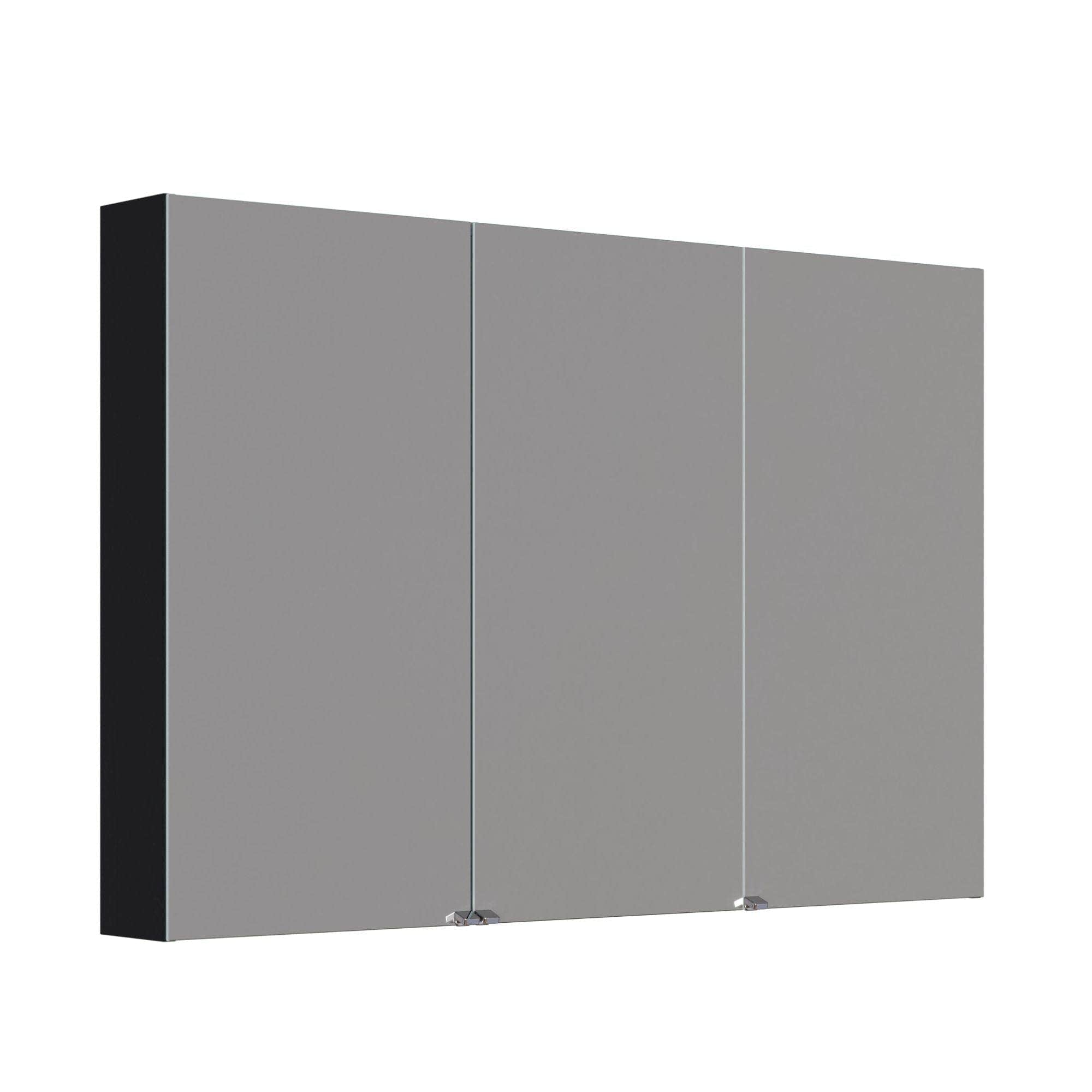 Dansani Inzo Style Speilskap 3 dører Svart eik / 120cm Dansani Speilskap DA-S883-150