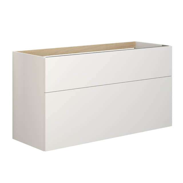 Dansani Inzo Underskap B60-120xH64xD44cm - Glatt Hvit matt / 120cm Dansani Sideskap bad DA-M50-1010
