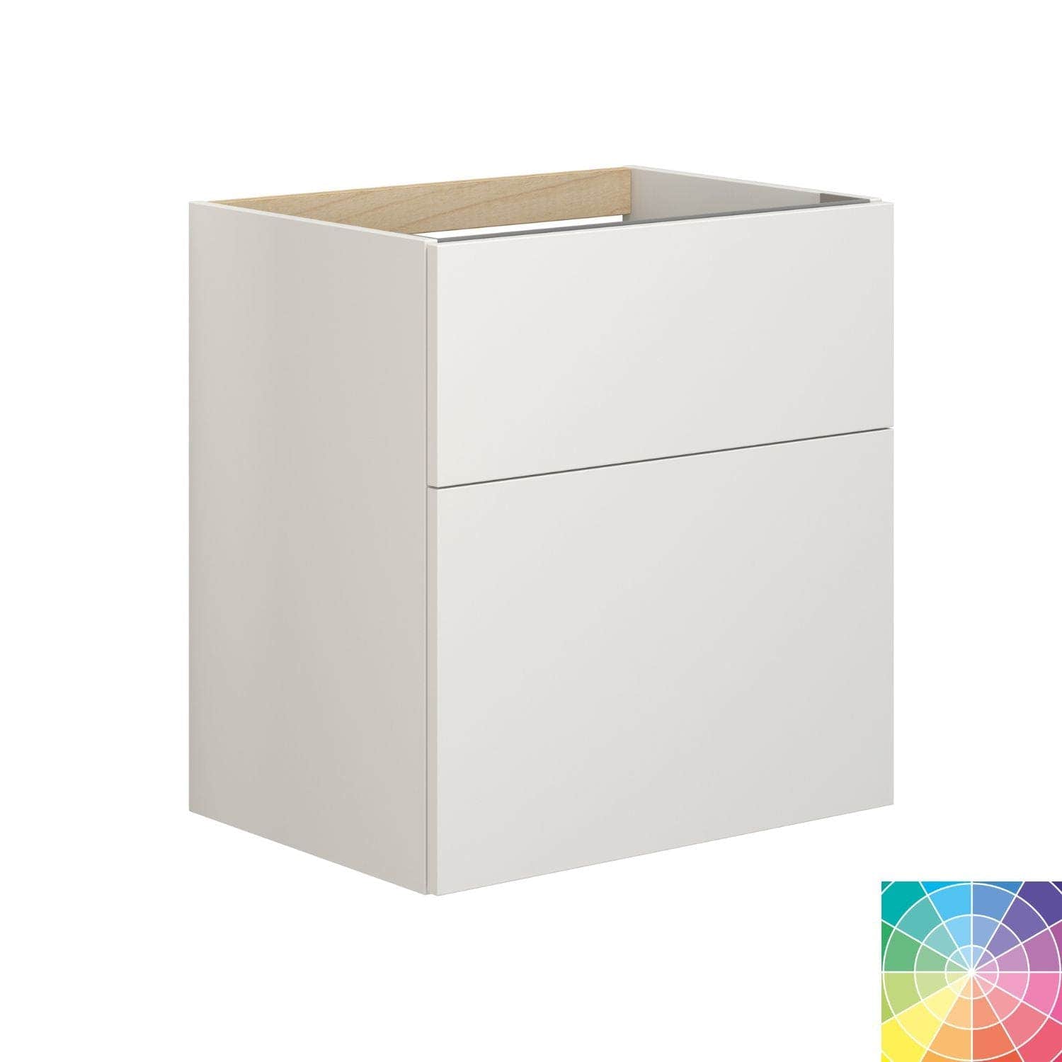 Dansani Inzo Underskap B60-120xH64xD44cm - Glatt NCS farge / 60cm Dansani Sideskap bad DA-M47-1099