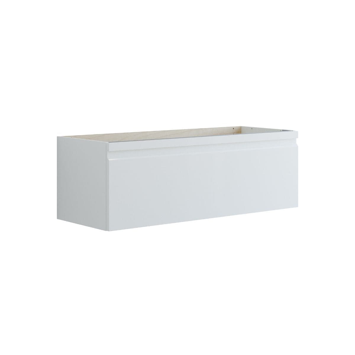 Dansani Inzo Underskap med Integrert Grep 1 skuff B60-120xH40xD44cm Hvit matt lakk / 120cm Dansani Sideskap bad DA-U32-2071