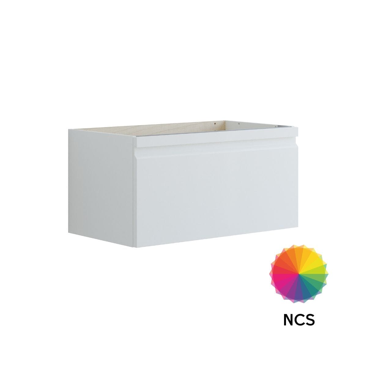 Dansani Inzo Underskap med Integrert Grep 1 skuff B60-120xH40xD44cm NCS farge / 80cm Dansani Sideskap bad DA-U30-2099