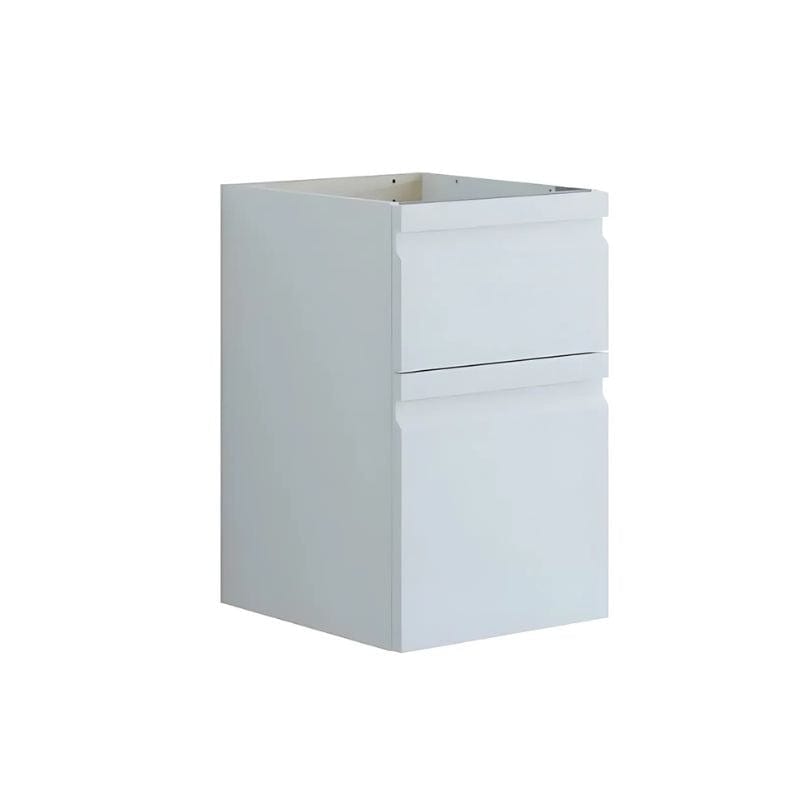 Dansani Inzo Underskap med Integrert Grep 2 skuff B45xH64xD44cm Hvit matt lakk Dansani Sideskap bad DA-U53-2071