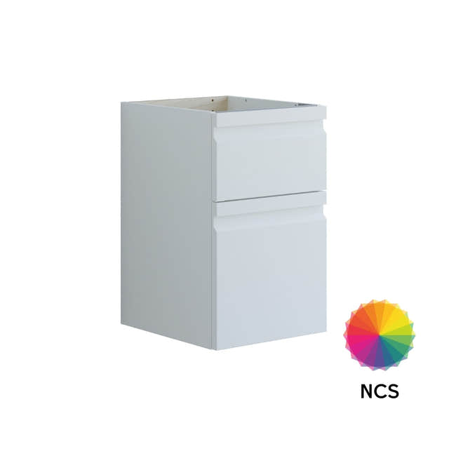 Dansani Inzo Underskap med Integrert Grep 2 skuff B45xH64xD44cm NCS farge Dansani Sideskap bad DA-U53-2099