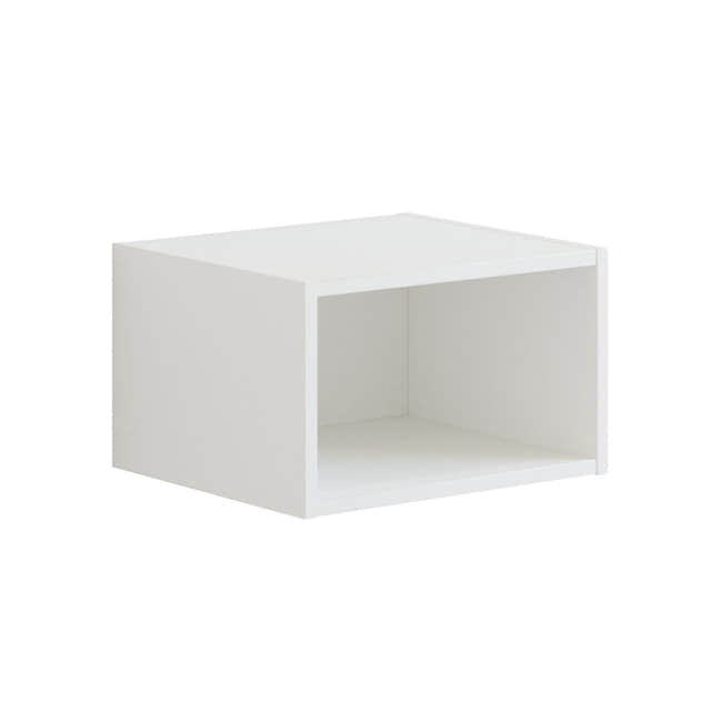 Dansani INZO Urban Åpent Skap - til vegg og underskap D35cm Hvit matt / 40cm Dansani Sideskap bad DA-V94-0010