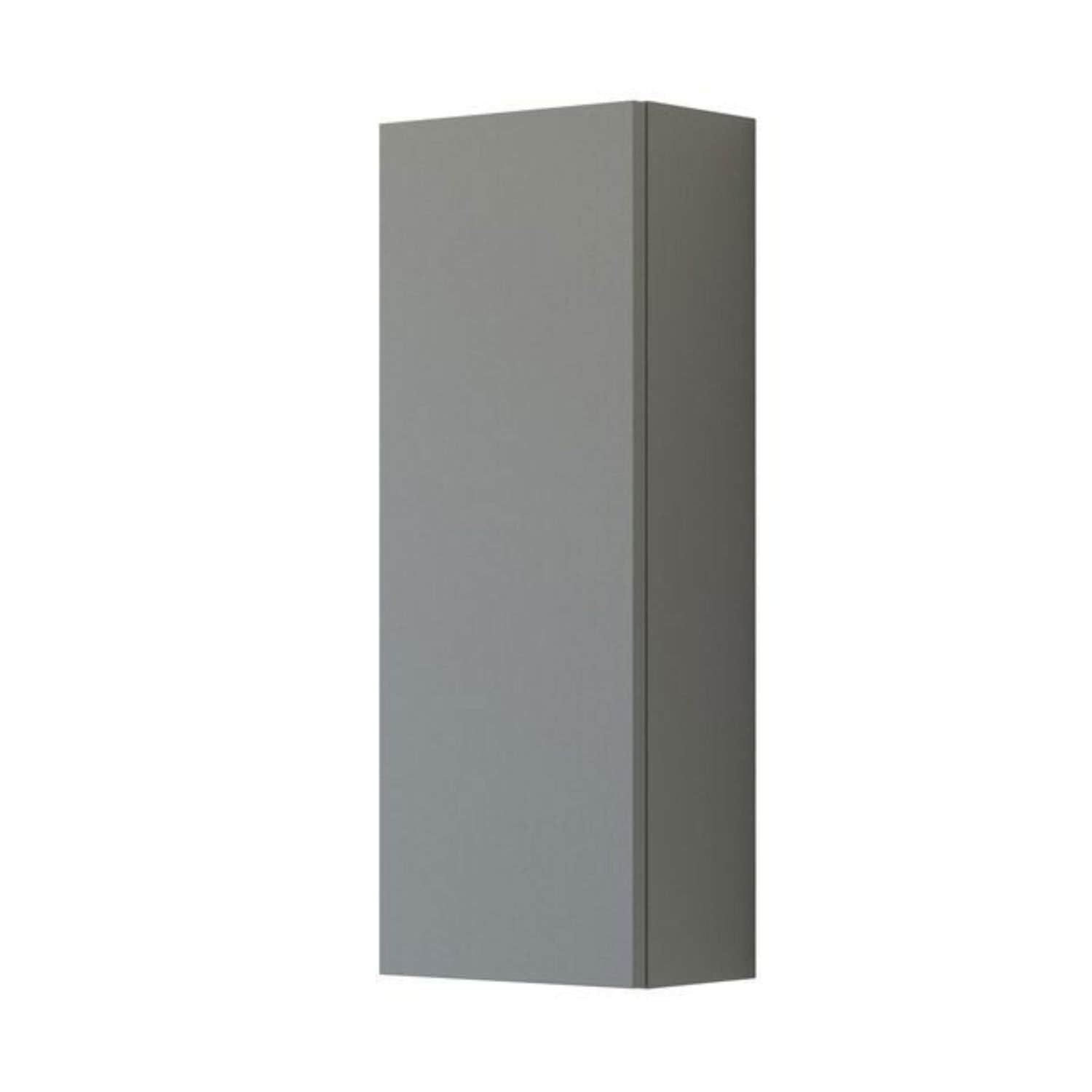 Dansani Inzo Urban Glatt Overskap 1 dør Grå matt / 30cm / Venstre hengslet Dansani Sideskap bad DA-U41-1203
