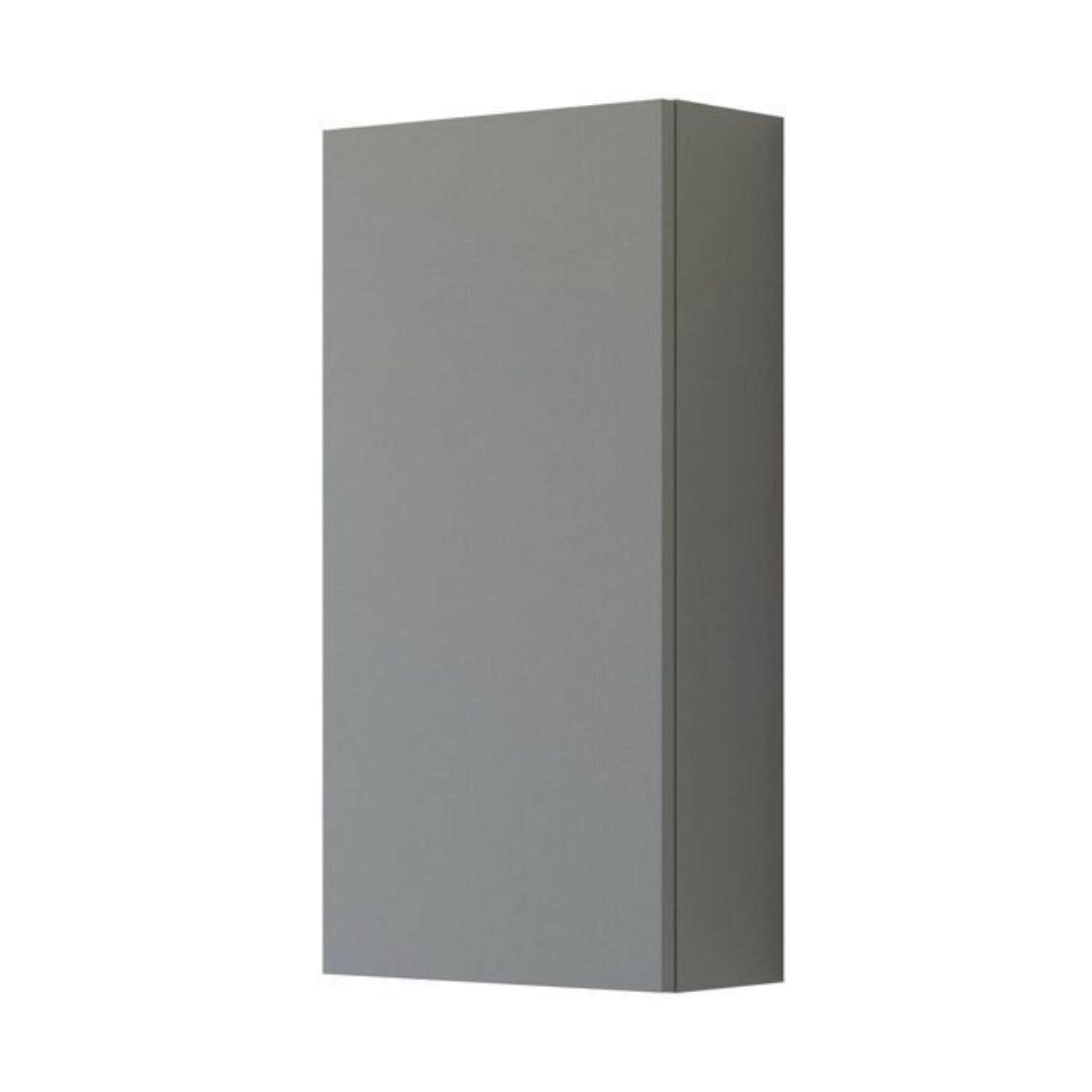 Dansani Inzo Urban Glatt Overskap 1 dør Grå matt / 40cm / Venstre hengslet Dansani Sideskap bad DA-U42-1203