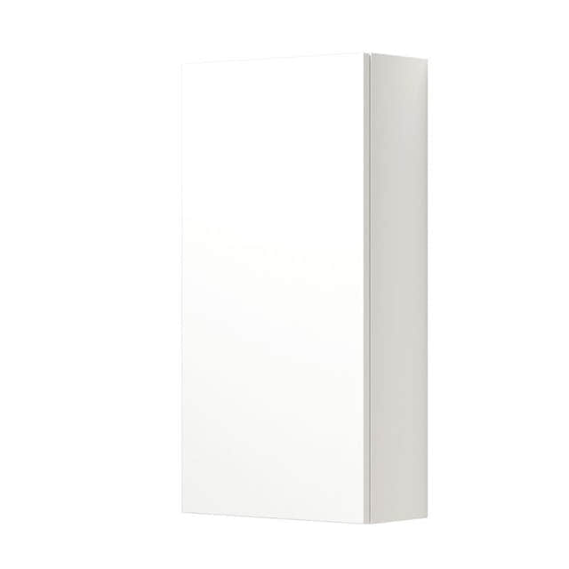 Dansani Inzo Urban Glatt Overskap 1 dør Hvit matt / 40cm / Venstre hengslet Dansani Sideskap bad DA-U42-1210