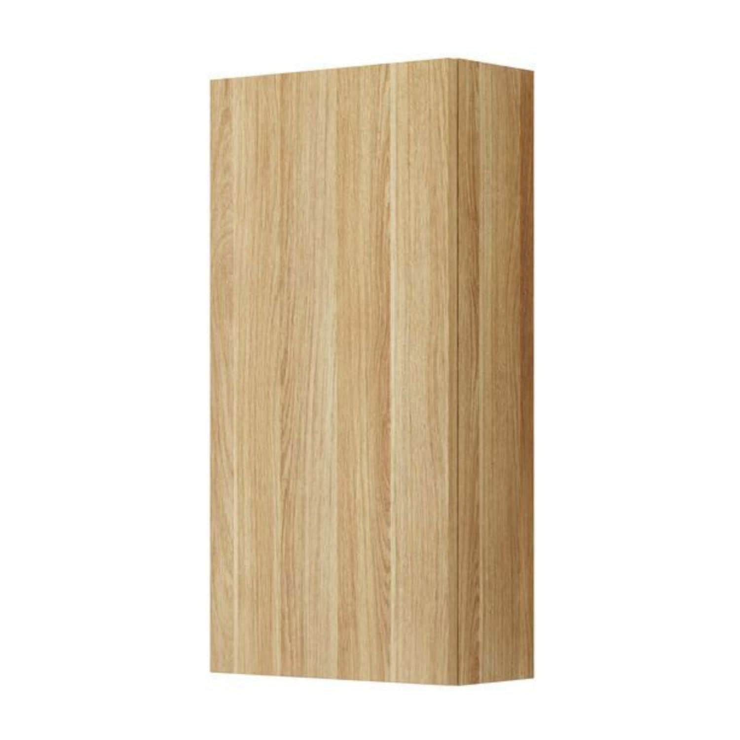Dansani Inzo Urban Glatt Overskap 1 dør Varm eik / 40cm / Venstre hengslet Dansani Sideskap bad DA-U42-1255