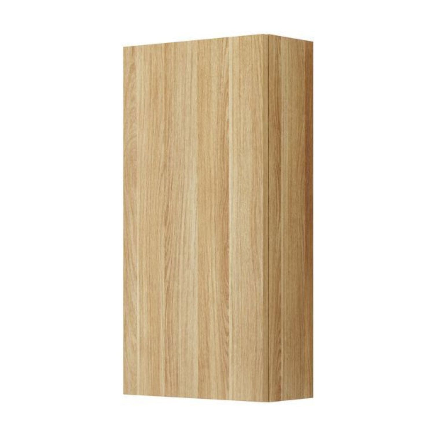 Dansani Inzo Urban Glatt Overskap 1 dør Varm eik / 40cm / Venstre hengslet Dansani Sideskap bad DA-U42-1255