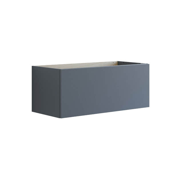 Dansani Inzo Urban Glatt Servantskap 1 skuff B60-120xH40xD44cm Grå matt / 100cm Dansani Servantskap DA-U16-1003