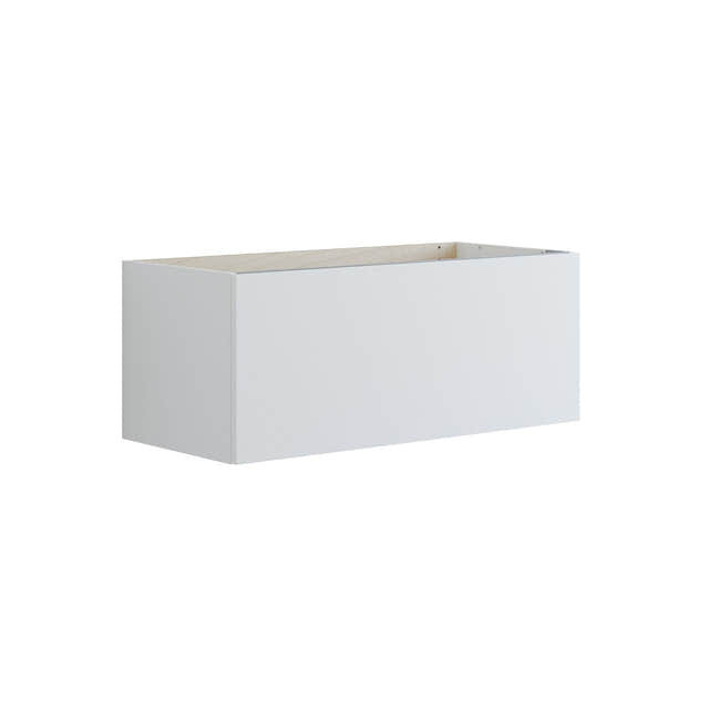 Dansani Inzo Urban Glatt Servantskap 1 skuff B60-120xH40xD44cm Hvit matt / 100cm Dansani Servantskap DA-U16-1010
