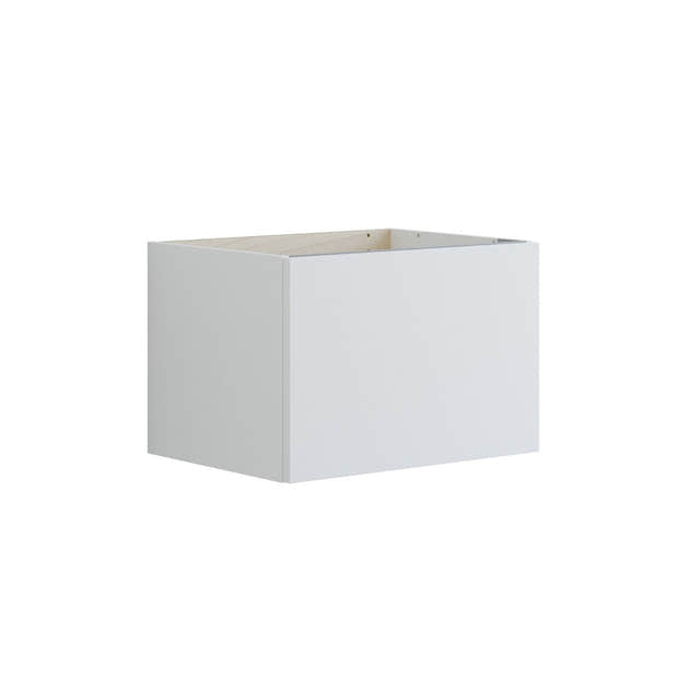 Dansani Inzo Urban Glatt Servantskap 1 skuff B60-120xH40xD44cm Hvit matt / 60cm Dansani Servantskap DA-U14-1010
