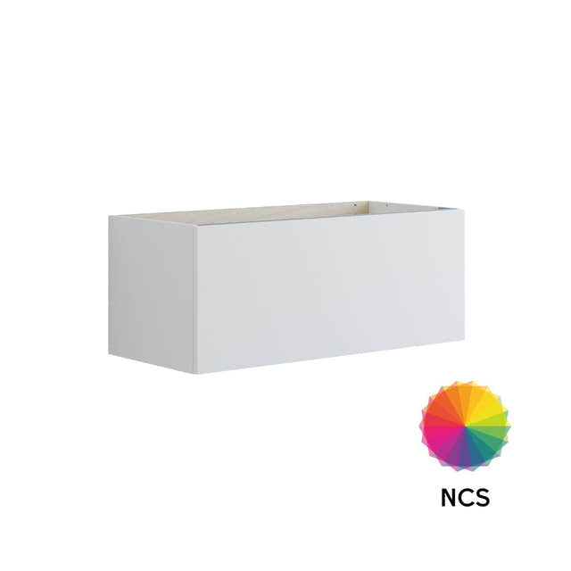 Dansani Inzo Urban Glatt Servantskap 1 skuff B60-120xH40xD44cm NCS farge / 100cm Dansani Servantskap DA-U16-1099