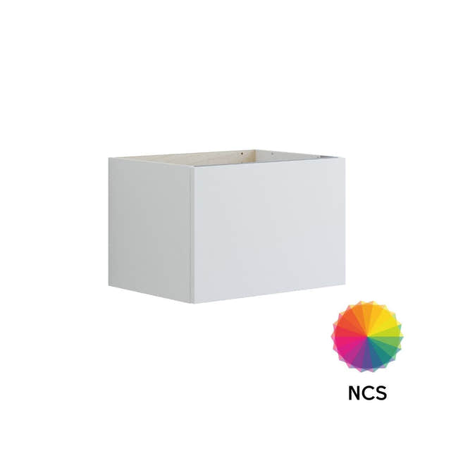 Dansani Inzo Urban Glatt Servantskap 1 skuff B60-120xH40xD44cm NCS farge / 60cm Dansani Servantskap DA-U14-1099
