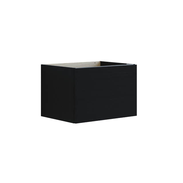 Dansani Inzo Urban Glatt Servantskap 1 skuff B60-120xH40xD44cm Svart eik / 60cm Dansani Servantskap DA-U14-1050
