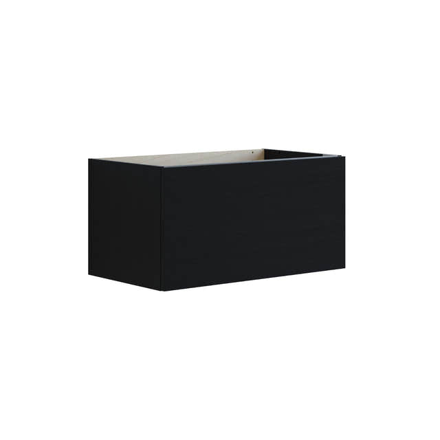 Dansani Inzo Urban Glatt Servantskap 1 skuff B60-120xH40xD44cm Svart eik / 80cm Dansani Servantskap DA-U15-1050