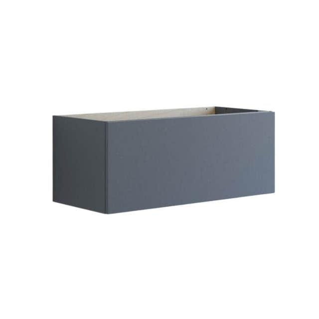 Dansani Inzo Urban Glatt Underskap 1 skuff  B60-120xH40xD44cm Grå matt / 100cm Dansani Sideskap bad DA-U31-1003