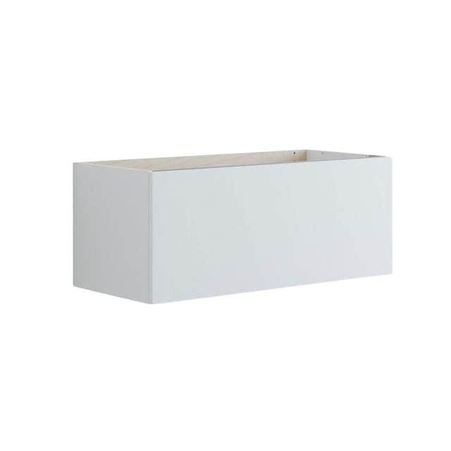 Dansani Inzo Urban Glatt Underskap 1 skuff  B60-120xH40xD44cm Hvit matt / 100cm Dansani Sideskap bad DA-U31-1010