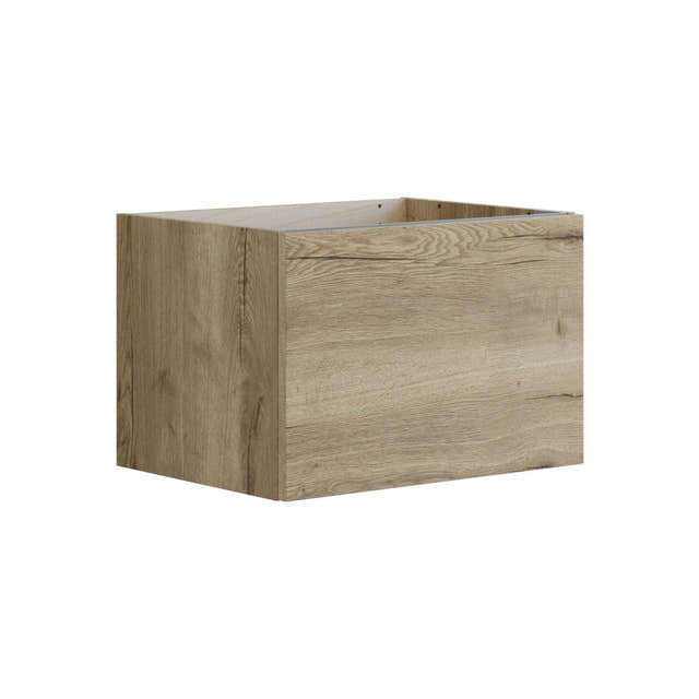Dansani Inzo Urban Glatt Underskap 1 skuff  B60-120xH40xD44cm Natur eik / 60cm Dansani Sideskap bad DA-U29-1049