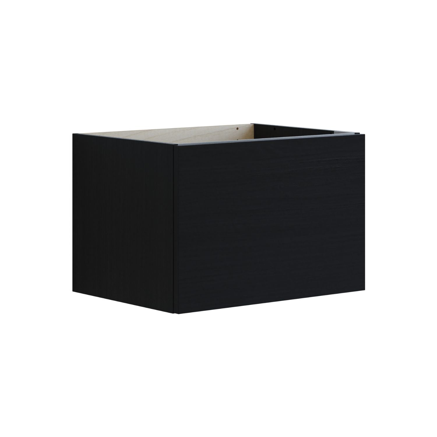 Dansani Inzo Urban Glatt Underskap 1 skuff  B60-120xH40xD44cm Svart eik / 60cm Dansani Sideskap bad DA-U29-1050