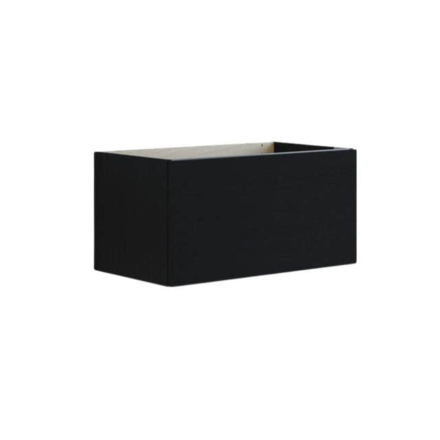 Dansani Inzo Urban Glatt Underskap 1 skuff  B60-120xH40xD44cm Svart eik / 80cm Dansani Sideskap bad DA-U30-1050