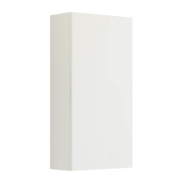 Dansani Inzo Urban Integrert Overskap 1 dør B40xH80xD19cm Hvit matt lakk / Høyre hengslet Dansani Sideskap bad DA-U42-2171