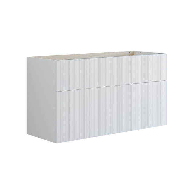 Dansani Inzo Urban Riflet Servantskap 2 skuff B60-120xH64xD44cm Hvit matt / 120cm Dansani Servantskap DA-U27-9010