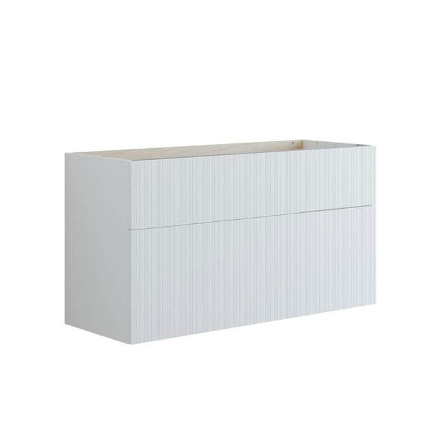 Dansani Inzo Urban Riflet Servantskap 2 skuff B60-120xH64xD44cm Hvit matt / 120cm dobbel Dansani Servantskap DA-U28-9010