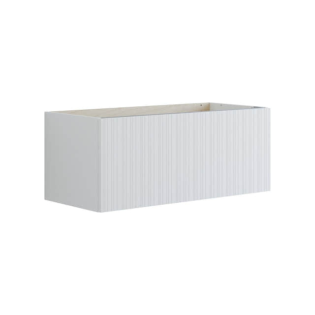 Dansani Inzo Urban Riflet Underskap 1 skuff B60-120xH40xD44cm Hvit matt / 100cm Dansani Sideskap bad DA-U31-9010