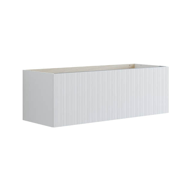 Dansani Inzo Urban Riflet Underskap 1 skuff B60-120xH40xD44cm Hvit matt / 120cm Dansani Sideskap bad DA-U32-9010