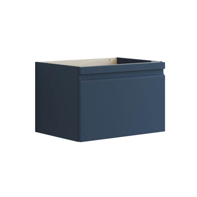 Dansani INZO Urban Underskap med Integrert Grep 1 skuff B60-120xH40xD44cm Deep blue / 60cm Dansani Sideskap bad DA-U29-2032